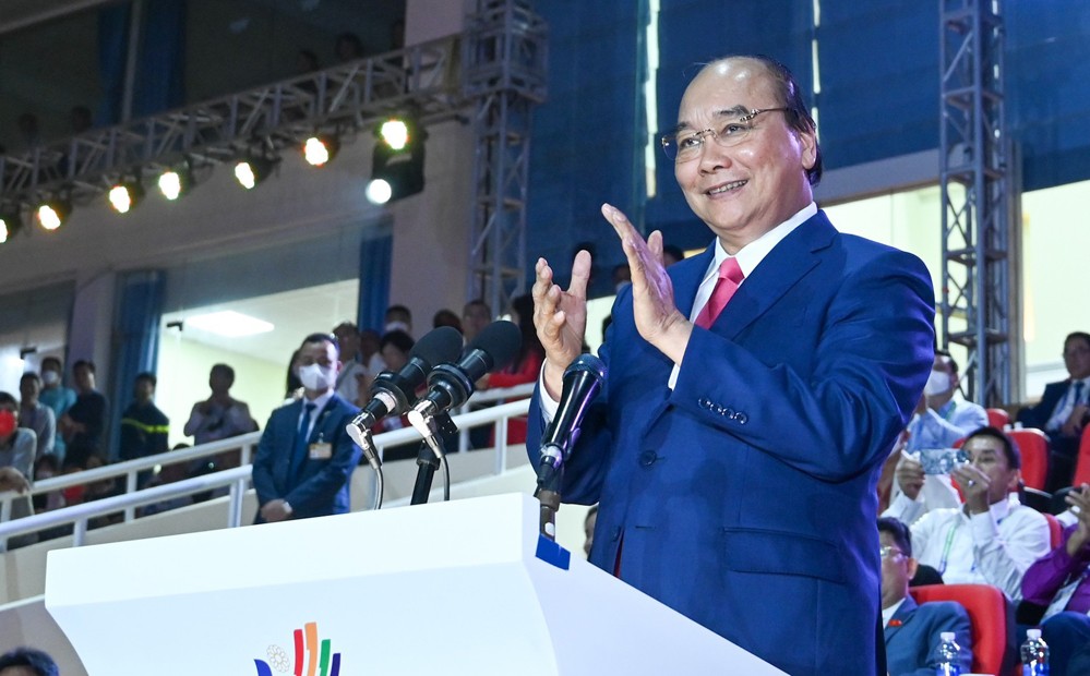 Chủ tịch nước Nguyễn Xuân Phúc tuyên bố khai mạc SEA Games 31