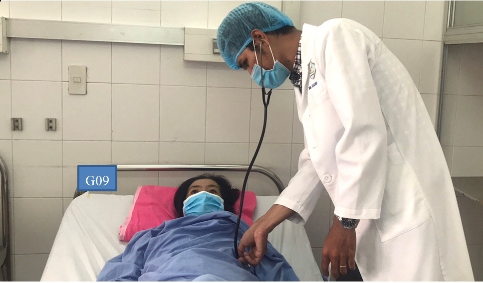 Bệnh nhân nữ N.N.G đã ổn định sức khỏe sau can thiệp
