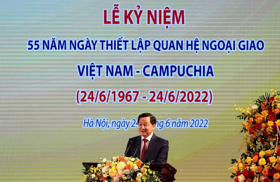 Kỷ niệm 55 năm Ngày Thiết lập quan hệ ngoại giao Việt Nam - Campuchia