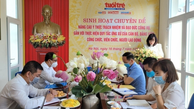 Báo Tuổi trẻ Thủ đô sẽ xây dựng bộ quy tắc ứng xử cho cán bộ, đảng viên