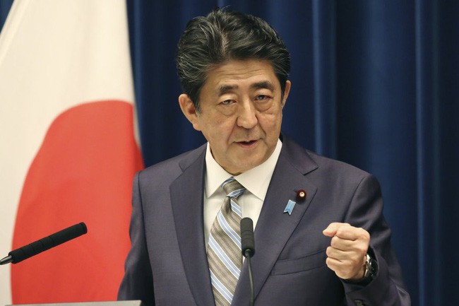 Cựu Thủ tướng Nhật Bản Abe Shinzo. (Ảnh: AP)