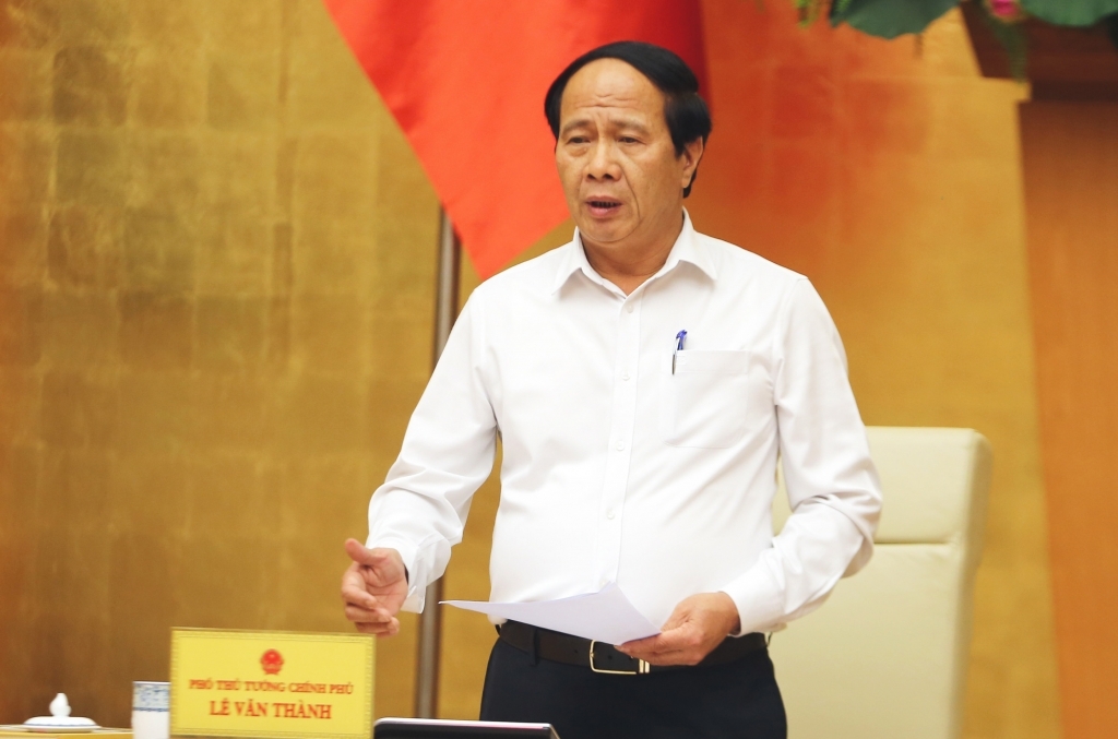 Phó Thủ tướng Chính phủ Lê Văn Thành. (Ảnh: VGP)