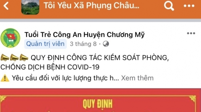 579 nhóm Facebook tuyên truyền pháp luật, gắn kết Nhân dân của Công an Hà Nội