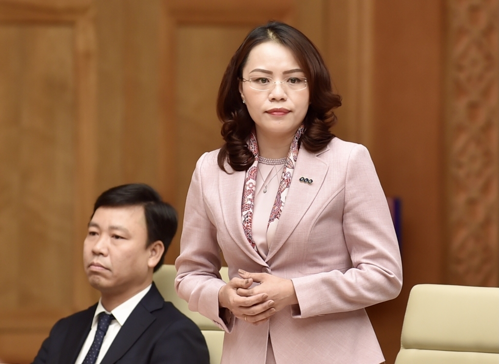 Bà Hương Trần Kiều Dung - Phó Chủ tịch thường trực Tập đoàn FLC. (Ảnh: VGP)