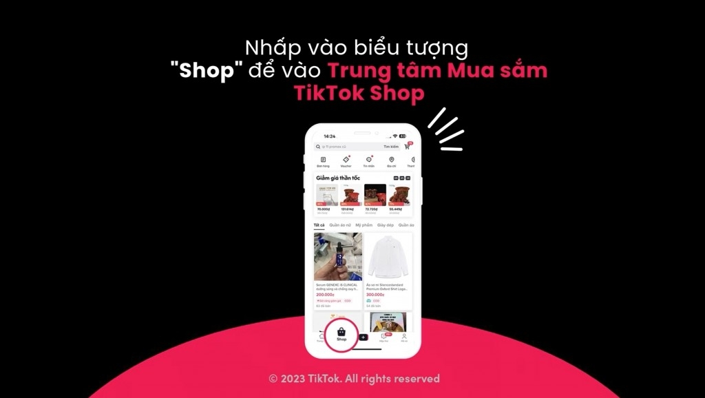 TikTok Shop chính thức ra mắt tính năng Trung tâm Mua sắm