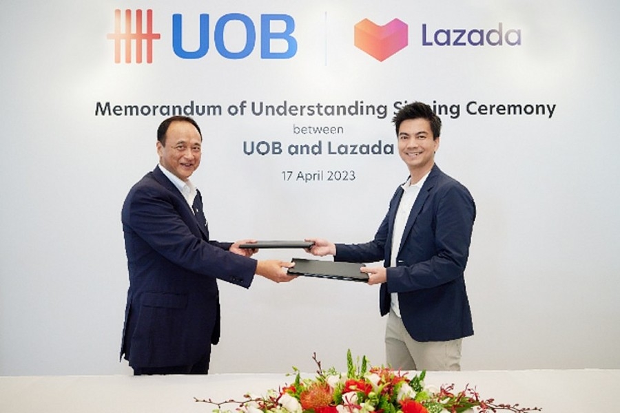 UOB và Lazada trở thành đối tác chiến lược cùng thúc đẩy hệ sinh thái kỹ thuật số ở Đông Nam Á