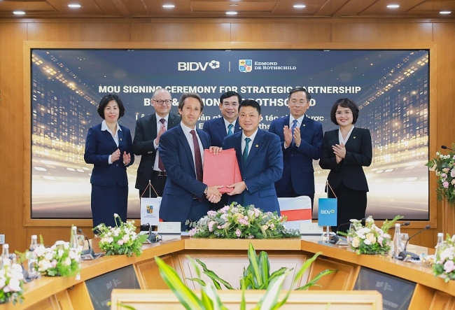 Hợp tác chiến lược giữa BIDV và Tập đoàn Edmond de Rothschild