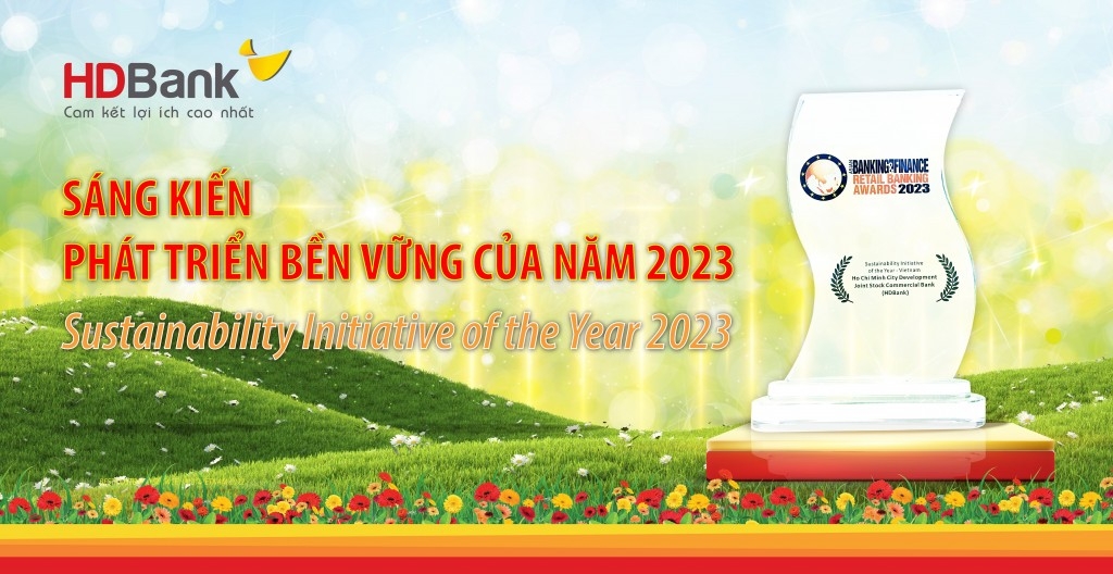 Tạp chí uy tín hàng đầu Châu Á vinh danh HDBank ở hạng mục phát triển bền vững