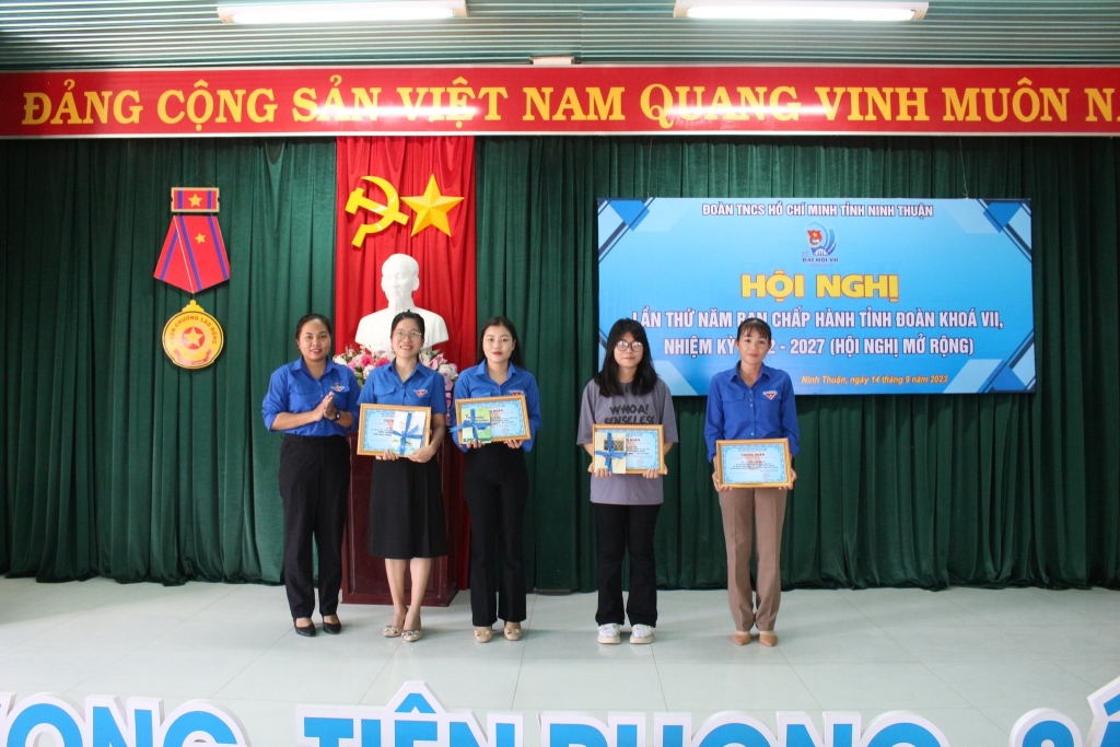 Ninh Thuận:  Hội nghị Ban chấp hành Tỉnh đoàn mở rộng lần thứ 5, khóa VII