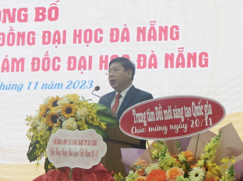 PGS.TS Nguyễn Mạnh Toàn phát biểu nhận nhiệm vụ (Ảnh Trần Tuấn)