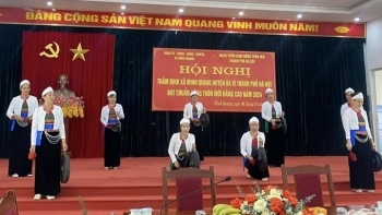 Xã dân tộc miền núi đầu tiên của Hà Nội đạt chuẩn Nông thôn mới nâng cao