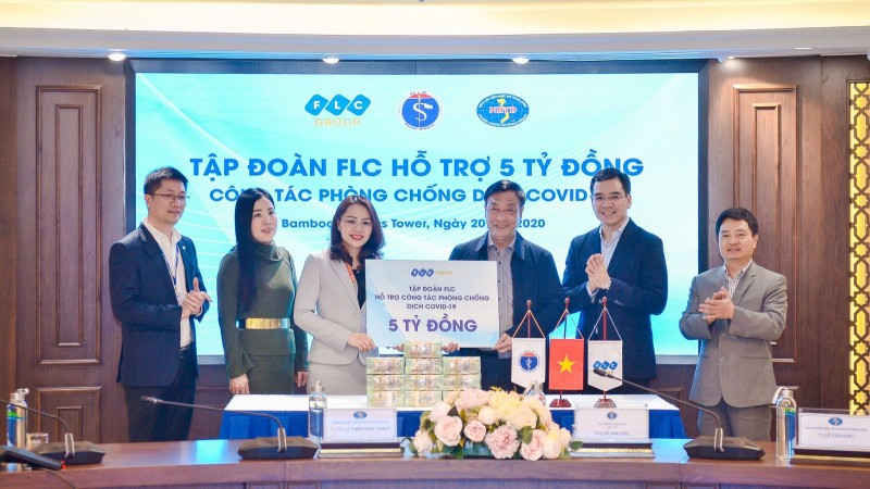 thu tuong bieu duong tap doan flc dong gop ung ho chong dich covid 19