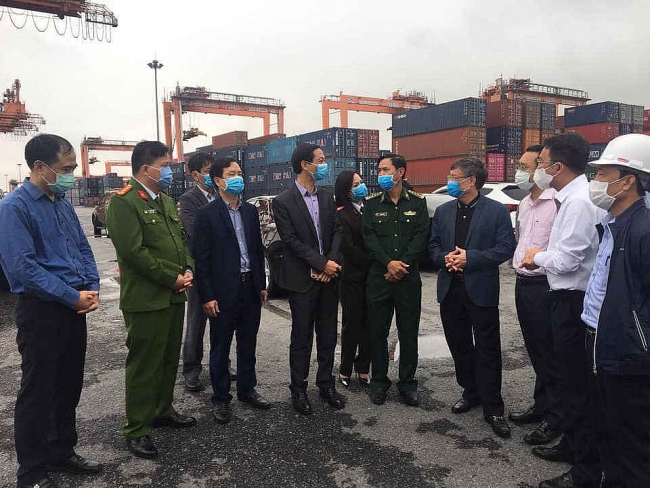 Hải Phòng siết chặt phòng dịch Covid-19 tại các khu vực cảng biển