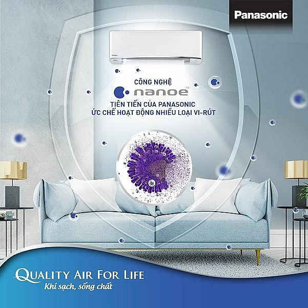 panasonic quyet tam giai bai toan ve chat luong khong khi