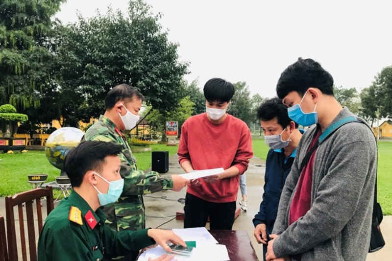 Tiếp nhận 273 công dân từ 22 nước trở về cách ly - 2 Tiếp nhận 273 công dân từ 22 nước trở về cách ly - 2