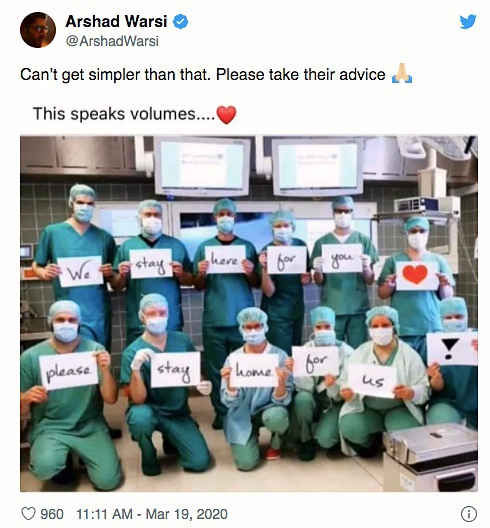 Ngừa Covid-19, y bác sĩ lan tỏa thông điệp “Xin bạn ở nhà vì chúng tôi” - 3 Ngừa Covid-19, y bác sĩ lan tỏa thông điệp “Xin bạn ở nhà vì chúng tôi” - 3