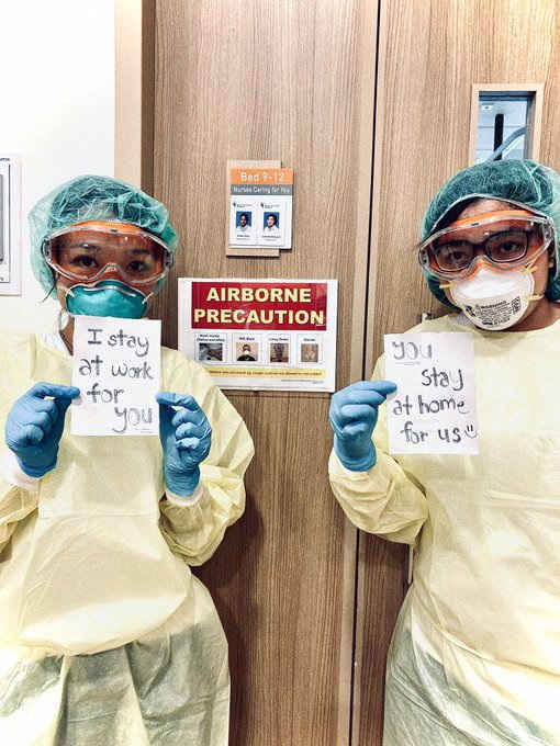 Ngừa Covid-19, y bác sĩ lan tỏa thông điệp “Xin bạn ở nhà vì chúng tôi” - 8 Ngừa Covid-19, y bác sĩ lan tỏa thông điệp “Xin bạn ở nhà vì chúng tôi” - 8
