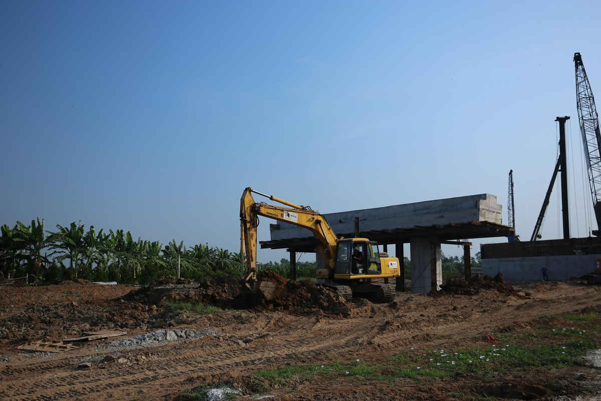 Đoạn thi công cao tốc Trung Lương - Mỹ Thuận