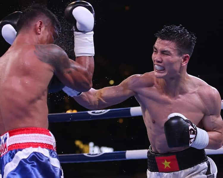 Nguyễn Văn Đương theo đuổi lối đánh tấn công mạnh mẽ. Ảnh: FBNV