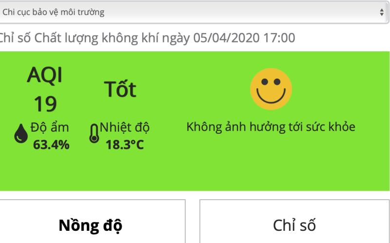 Ng&agrave;y thứ 5 c&aacute;ch ly x&atilde; hội, chất lượng kh&ocirc;ng kh&iacute; H&agrave; Nội đạt mức tốt - 1