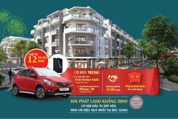 Chính sách bán hàng hấp dẫn thu hút các nhà đầu tư của KĐT Dĩnh Trì