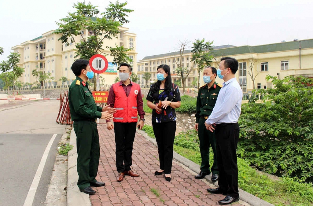 MTTQ Việt Nam TP Hà Nội hỗ trợ, động viên cán bộ, chiến sĩ Trường Quân sự - Bộ Tư lệnh Thủ đô