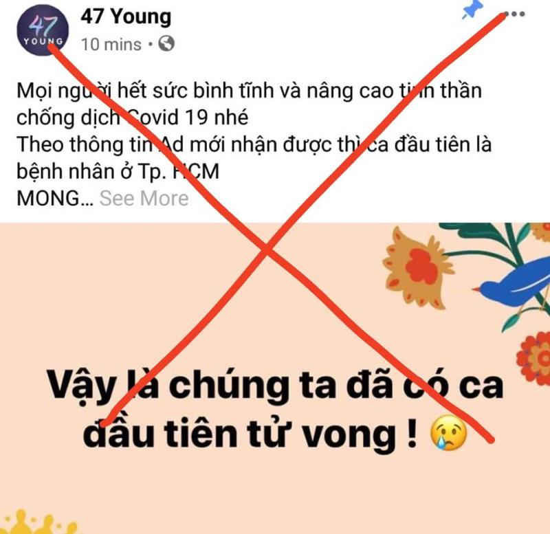 Sẽ triệu tập facebooker tung tin TP.HCM c&oacute; người chết v&igrave; dịch Covid-19 - 1