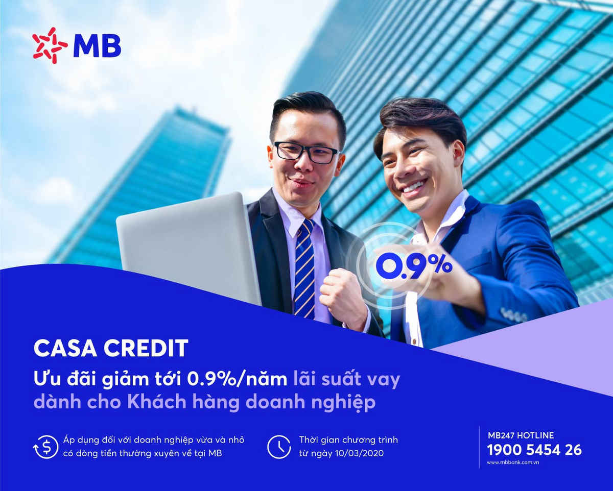 MB triển khai chương trình ưu đãi lãi suất vay cho khách hàng doanh nghiệp - 1