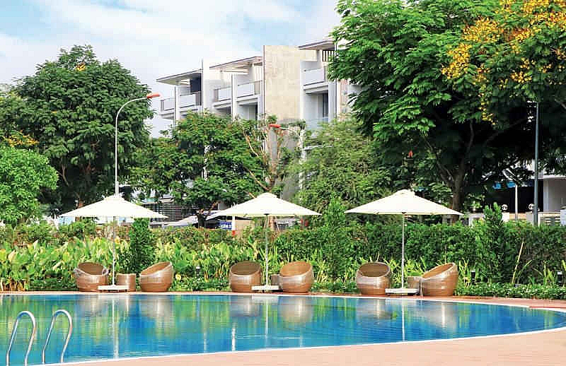 Nhịp sống xanh tại Khu đô thị Vạn Phúc