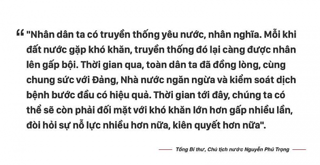 Lời hiệu triệu, tiếng trống thúc giục mỗi người dân