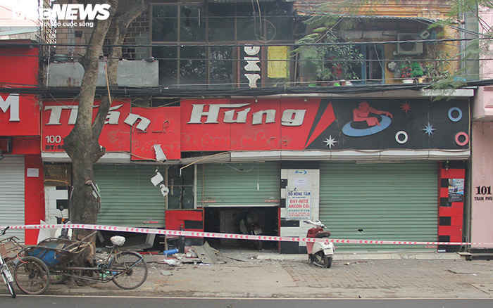 Nổ b&igrave;nh oxy ở Hải Ph&ograve;ng, 2 người trọng thương - 1