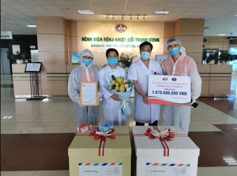 FPT tiếp sức y bác sĩ tuyến đầu chống dịch Covid-19 - Ảnh 3. FPT tiếp sức y bác sĩ tuyến đầu chống dịch Covid-19 - Ảnh 3.