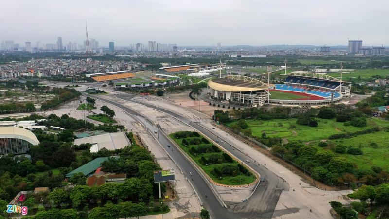 To&agrave;n cảnh H&agrave; Nội nh&igrave;n từ tr&ecirc;n cao những ng&agrave;y c&aacute;ch ly x&atilde; hội ph&ograve;ng dịch Covid-19 - 11