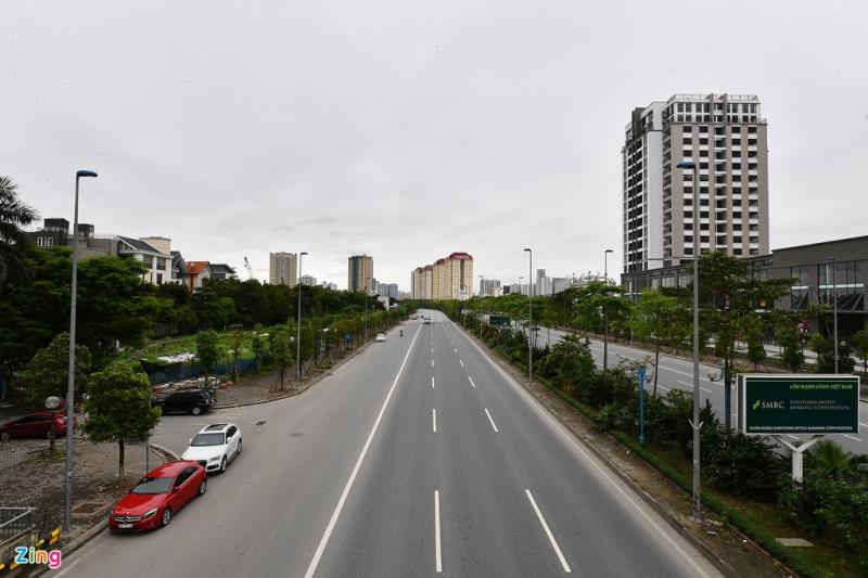 To&agrave;n cảnh H&agrave; Nội nh&igrave;n từ tr&ecirc;n cao những ng&agrave;y c&aacute;ch ly x&atilde; hội ph&ograve;ng dịch Covid-19 - 12