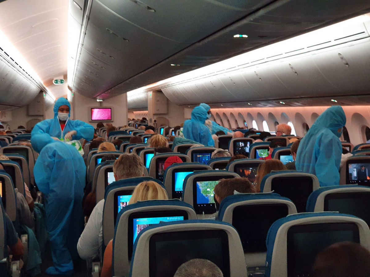Vietnam Airlines vận chuyển công dân Đức, Liên minh châu Âu hồi hương - 1
