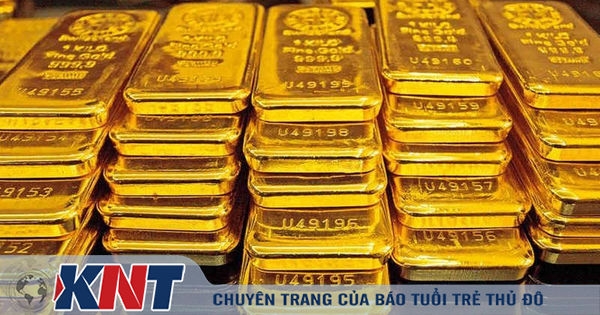 Giá vàng quay đầu tăng sau 2 phiên giảm liên tiếp