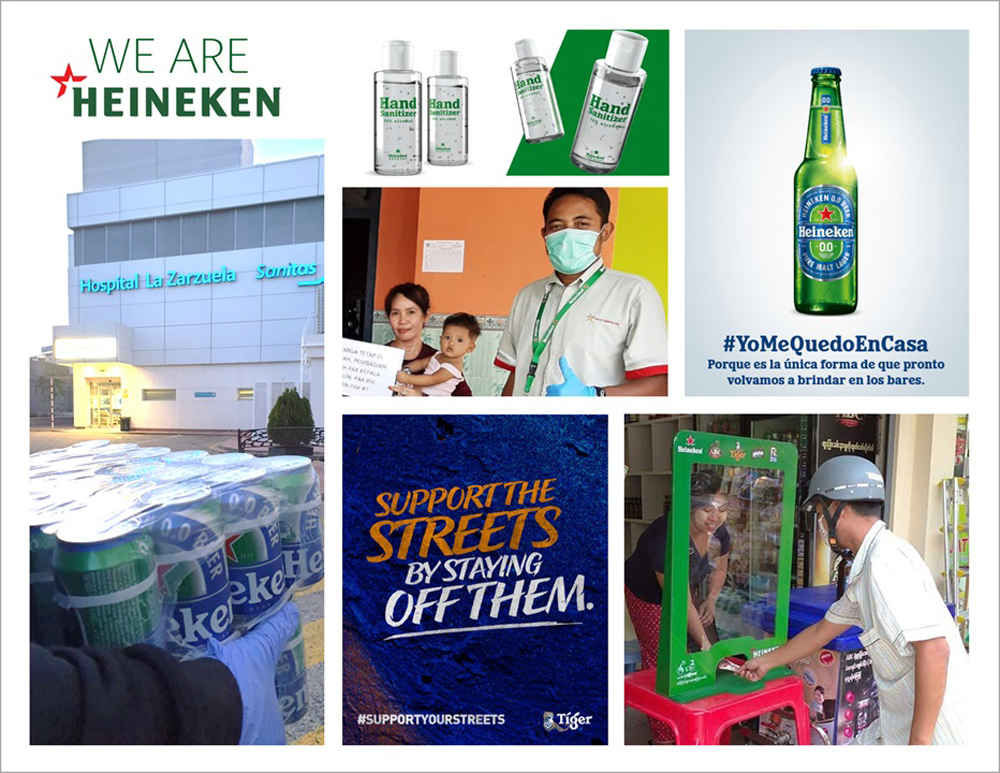 C&aacute;c hoạt động chung tay chống đại dịch Covid-19 của HEINEKEN to&agrave;n cầu