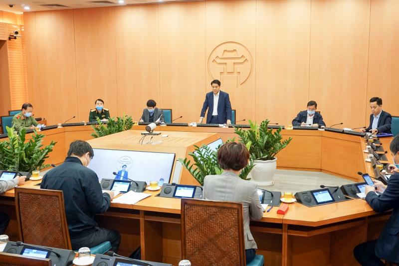 Chủ tịch Nguyễn Đức Chung: H&agrave; Nội kh&ocirc;ng tranh việc c&ocirc;ng bố ca bệnh COVID-19 - 2