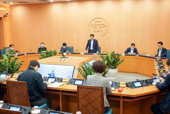 Chủ tịch Nguyễn Đức Chung: Hà Nội không tranh việc công bố ca bệnh COVID-19