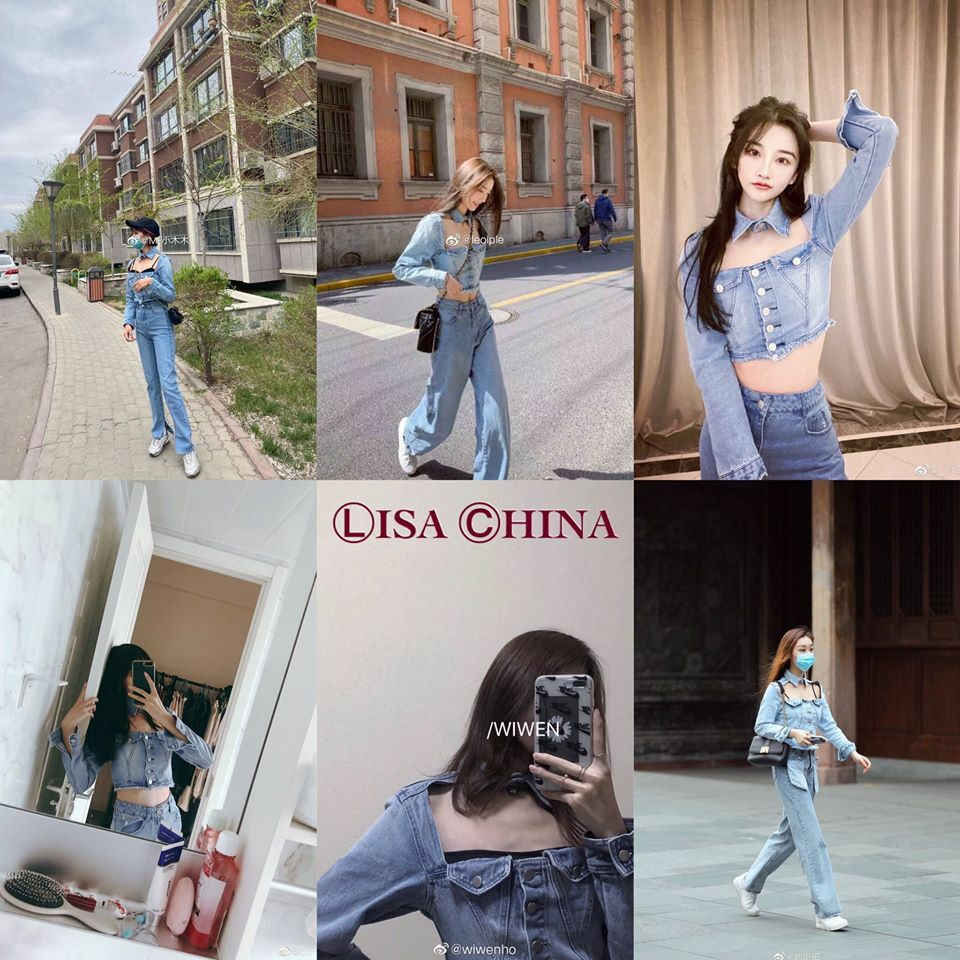 Con gái Trung Quốc đua nhau bắt chước mặc giống hệt Lisa - Ảnh 3
