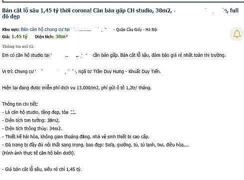 Thực hư làn sóng bán nhà cắt lỗ với giá "giật mình" giữa dịch COVID-19