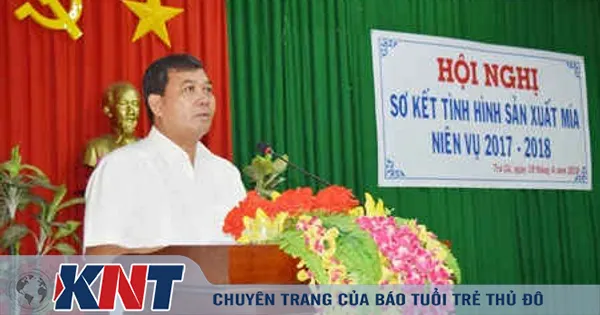 Phó Bí thư Tỉnh ủy Trà Vinh bị đề nghị kiểm điểm
