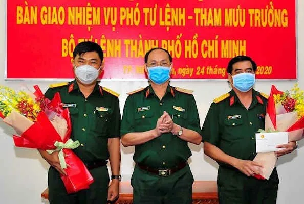 Bổ nhiệm Phó Tư lệnh Quân khu 7, Tham mưu trưởng Bộ Tư lệnh TPHCM