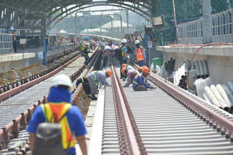 Không khí lao động trên công trường metro Bến Thành - Suối Tiên  - 8