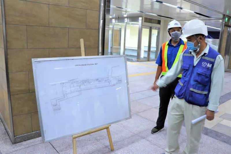 Không khí lao động trên công trường metro Bến Thành - Suối Tiên  - 9