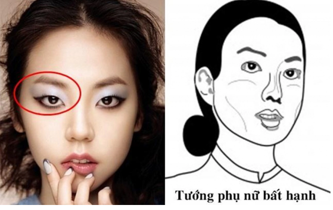 Nét tướng báo trước 'điềm khổ' của phụ nữ lận đận tình duyên, hôn nhân trắc trở - Ảnh 2 Nét tướng báo trước 'điềm khổ' của phụ nữ lận đận tình duyên, hôn nhân trắc trở - Ảnh 2