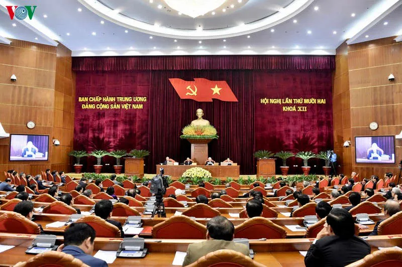 anh: toan canh phien be mac hoi nghi trung uong 12 hinh 2