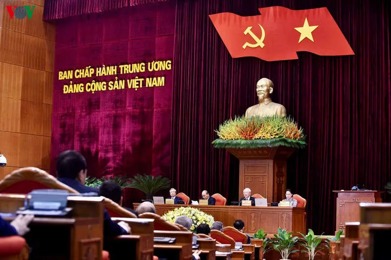 anh: toan canh phien be mac hoi nghi trung uong 12 hinh 5