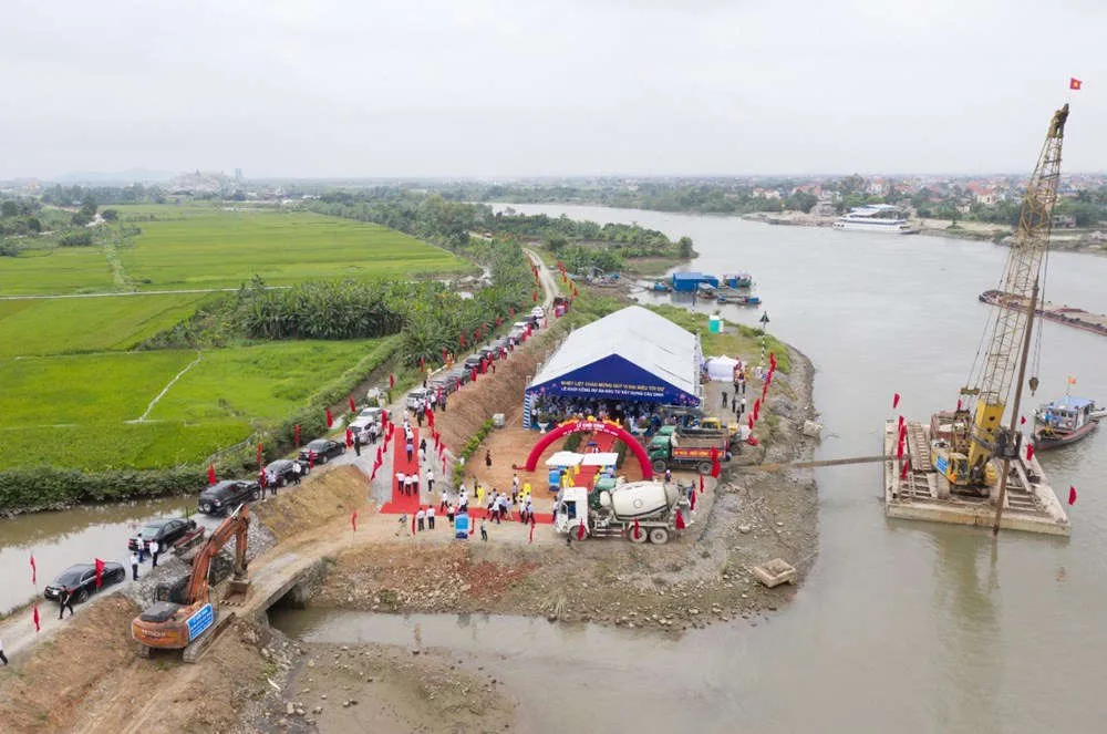 Toàn cảnh Lễ khởi công cầu Dinh