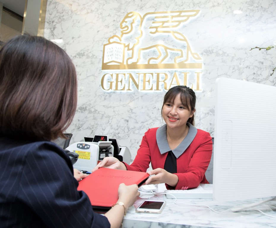 Văn phòng Chi nhánh & TTDVKH mới của Generali tại Đà Nẵng mang đến không gian dịch vụ khách hàng đẳng cấp, sang trọng, cùng môi trường làm việc chuyên nghiệp, hiện đại